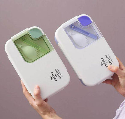 Microwaveable Lunch Box (Double Layer) - DMC Wholesale