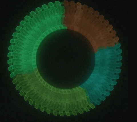 Changeable Luminous Track (92 pcs) - Alt View