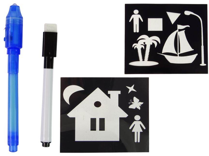 2in1 Glow Painting Board For Kids (A4) - DMC Wholesale