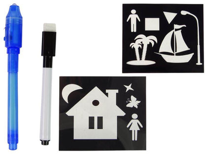 2in1 Glow Painting Board For Kids (A4) - DMC Wholesale