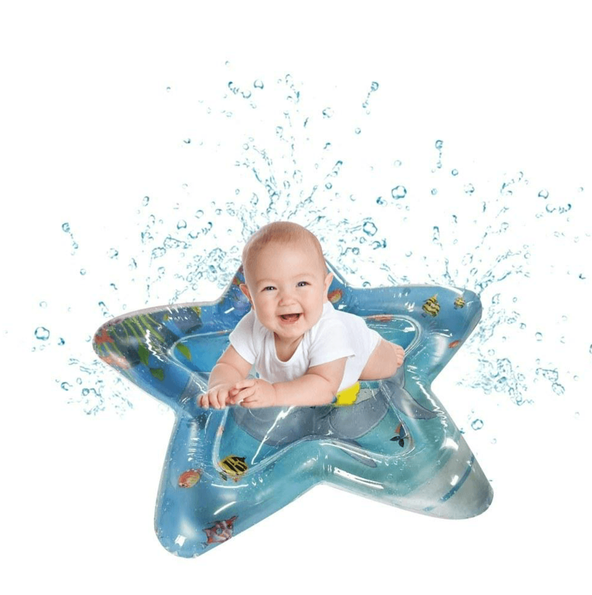 Star Tummy Time Inflatable Water Play Mat - DMC Wholesale