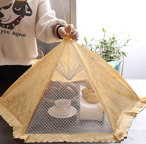 Large Ventilated Food Plate Dish Cover (80cm) - DMC Wholesale