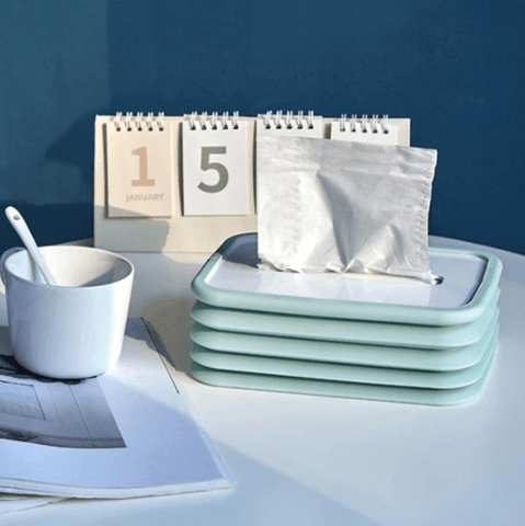Foldable Silicone Tissue Box