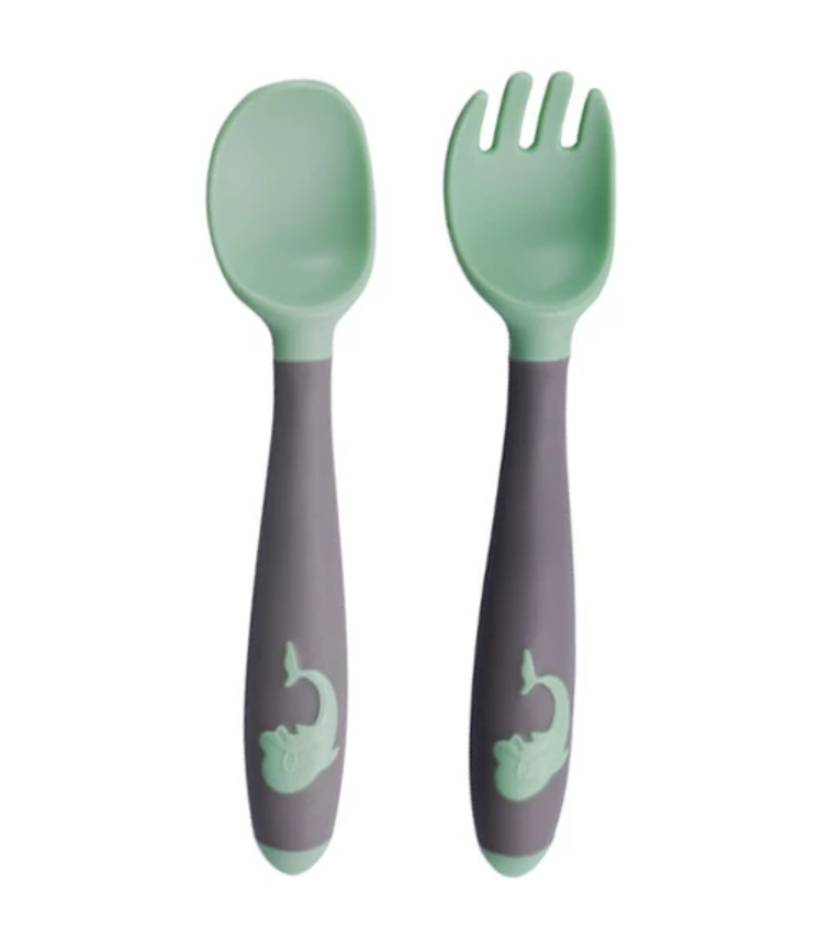 Play And Learn To Eat Spoon And Fork Set