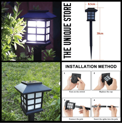 Solar Light Pathway Lights (2 pcs) - DMC Wholesale