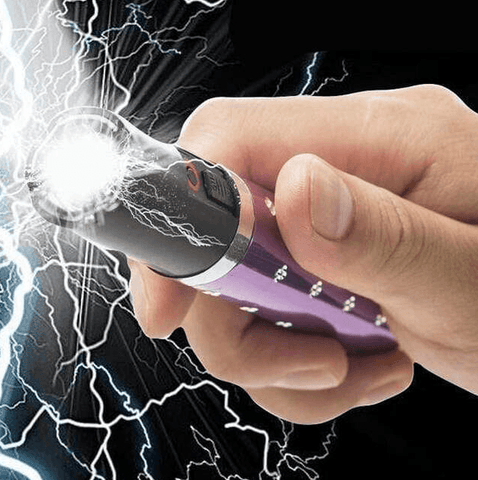 Lipstick Taser With Flashlight - Alt View