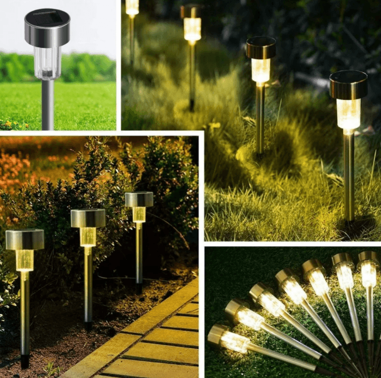 LED Solar Lamp (10 pcs) - DMC Wholesale