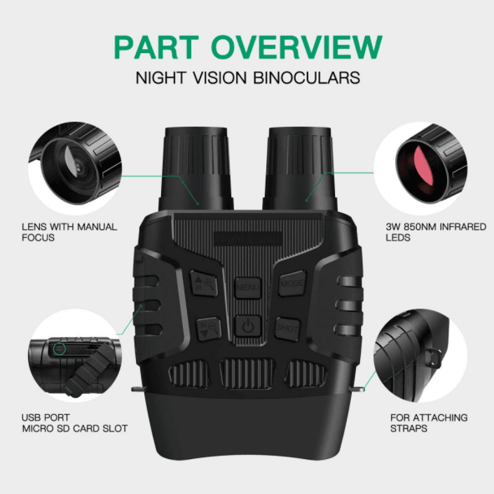 Infrared Night Vision Binoculars - DMC Wholesale