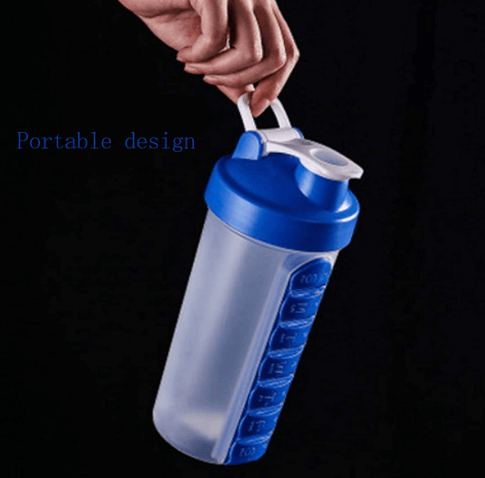 Portable Pill Organiser Shaker (600ml) - DMC Wholesale