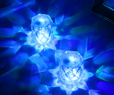Mini LED Luminous Crystal Lamp (Each) - Alt View