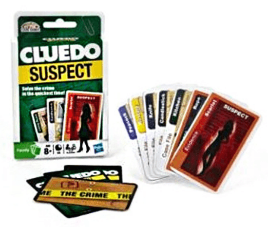 Cluedo Suspect Card Game - DMC Wholesale
