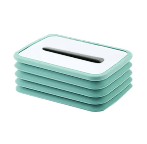Foldable Silicone Tissue Box - Alt View