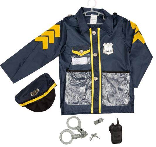 Police Officer Costume for Children - DMC Wholesale
