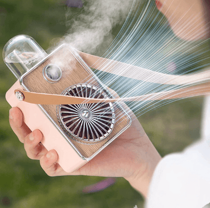 Mini Portable Retro Spray Fan - DMC Wholesale