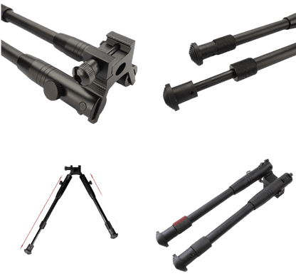 Tactical Rifle Bipod (Rifle Not Included) - DMC Wholesale