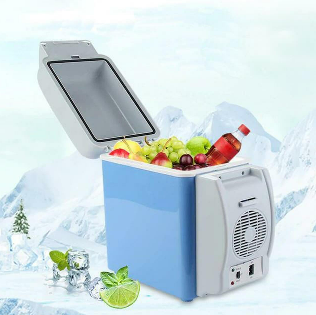 Portable Electronic Cooling and Heating Fridge (7.5L)