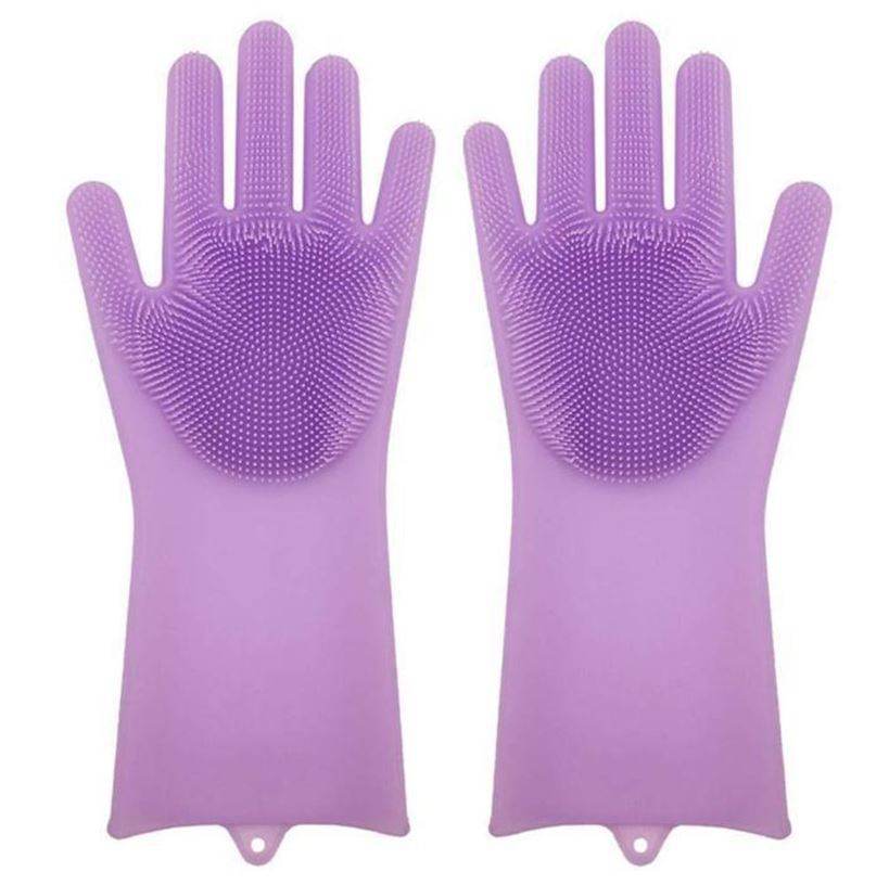 Multifunctional Silicone Pet Scrub Gloves - DMC Wholesale