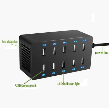 USB Charging Station (10 Port) - DMC Wholesale