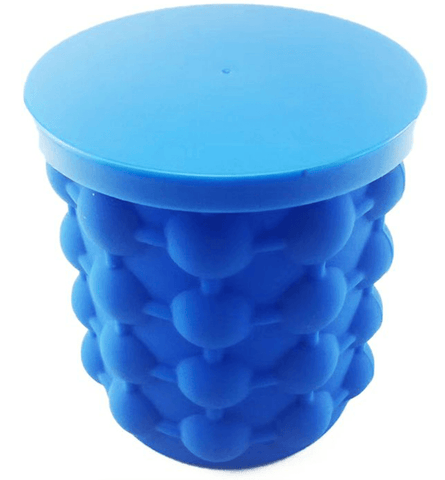 2in1 Magic Silicone Ice Cube Bucket Genie - Alt View