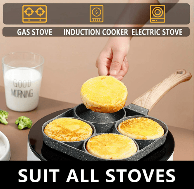 Breakfast Frying Pan (4 Division)