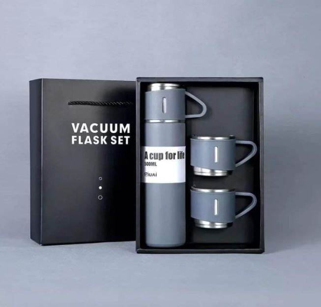 Vacuum Flask set (Pink) - DMC Wholesale