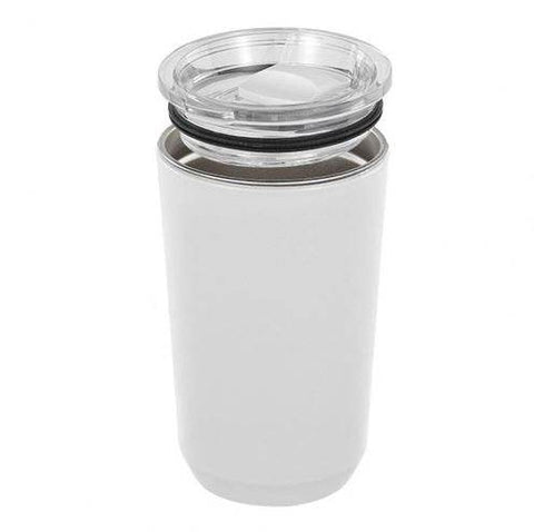 Stainless Steel Travel Coffee Cup (560ml) - Alt View