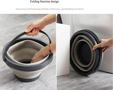 Portable Folding Bucket (7L) - Alt View