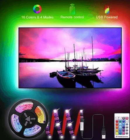 USB backlight LED Strip (5m) - Alt View