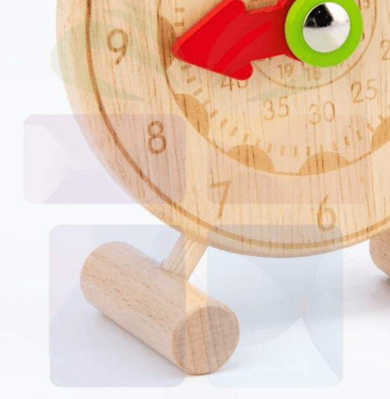 Wooden Cognitive Mini Clock - DMC Wholesale