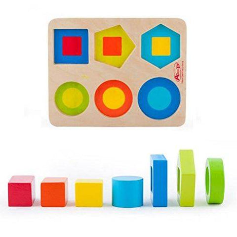 Wooden Shape Sorter - Alt View