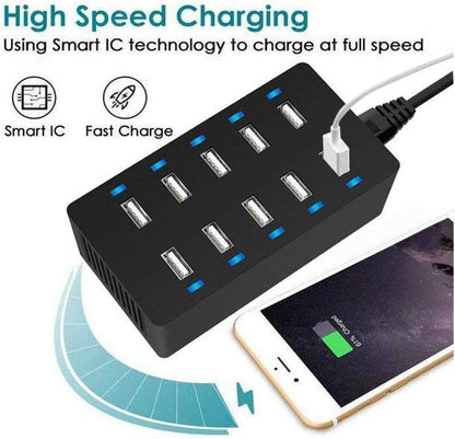 USB Charging Station (10 Port) - DMC Wholesale