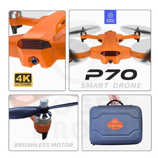 Pro Folding Smart GPS Drone P70 Pro - DMC Wholesale