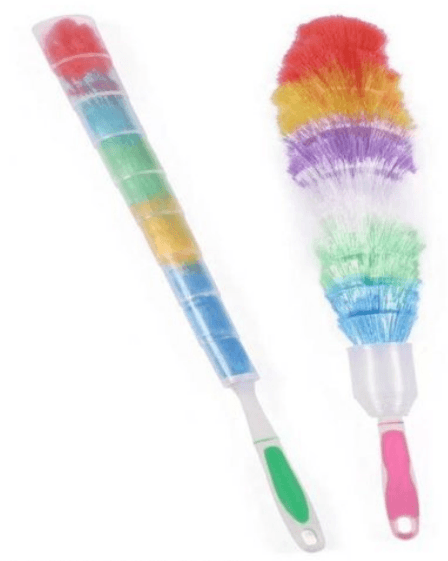 Feather Duster with Retractable Cover (65cm) - DMC Wholesale