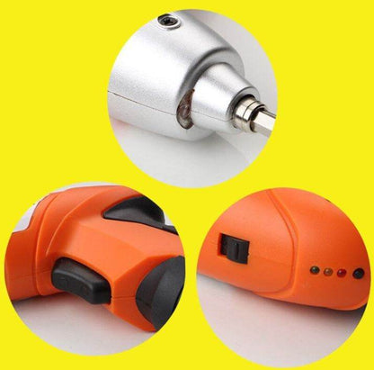 Rechargeable Electric Cordless Screwdriver Drill Set - DMC Wholesale