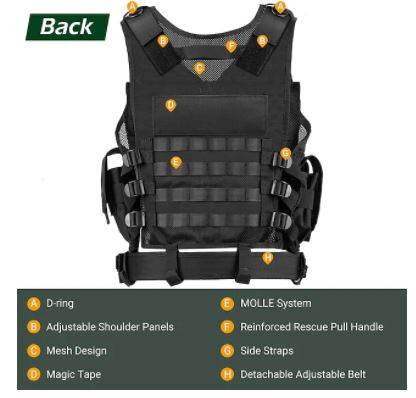 Tactical Vest For Men - DMC Wholesale