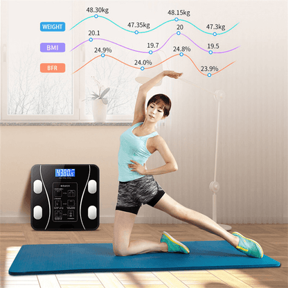 Battery Operated Smart Wireless Body Scale - DMC Wholesale