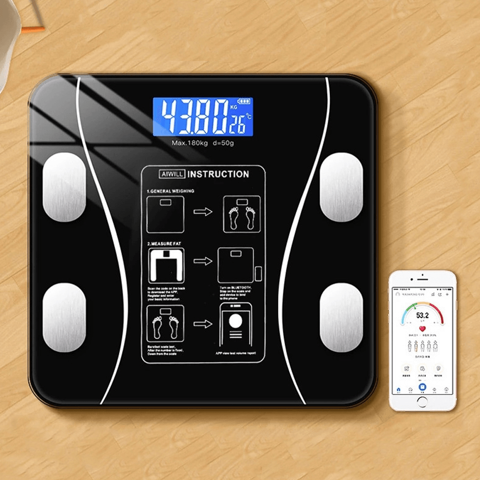 Battery Operated Smart Wireless Body Scale - DMC Wholesale