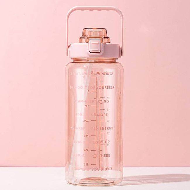Combo: Clear Motivational Bottle (2 pcs) - DMC Wholesale