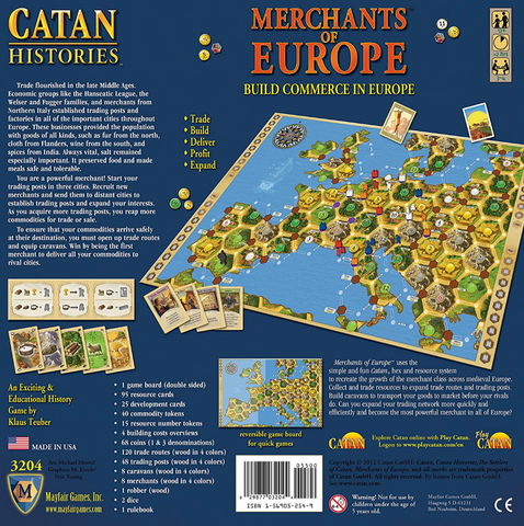 Catan Histories: Merchants of Europe - Alt View