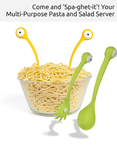 Monster Pasta And Salad Server Set (Green)