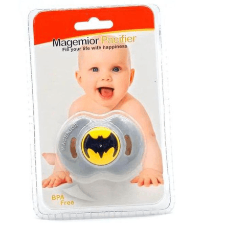 Superhero Pacifier Baby Soother With Unique Shape - DMC Wholesale