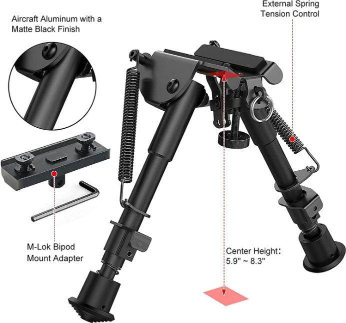 Tactical Rifle Bipod - DMC Wholesale