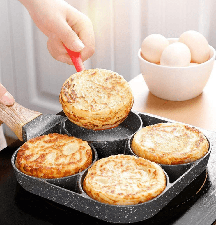 Breakfast Frying Pan (4 Division) - DMC Wholesale