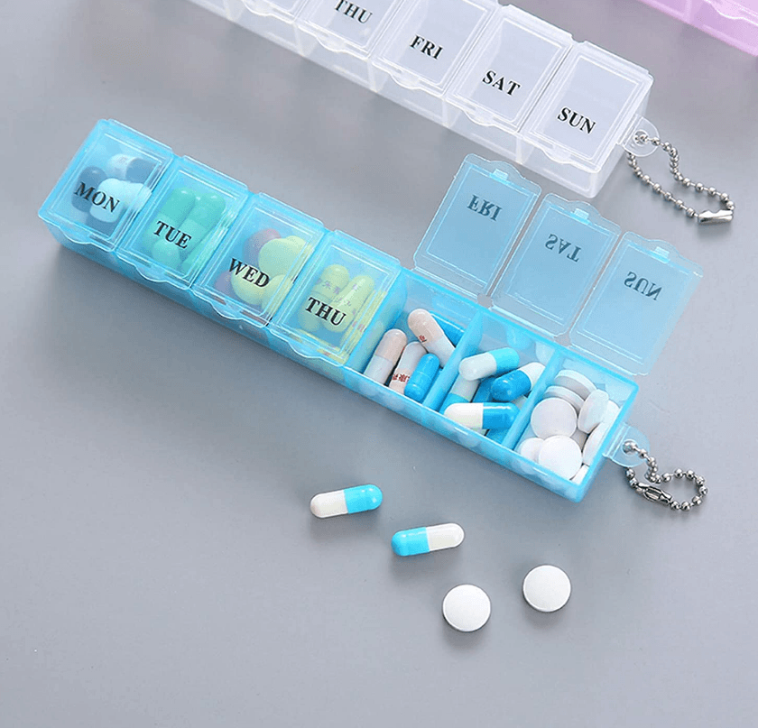 Weekly Pill Organiser (7 Compartment) - DMC Wholesale