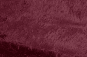 Colourful Fluffy Shag Runner (Dark Maroon) - Alt View