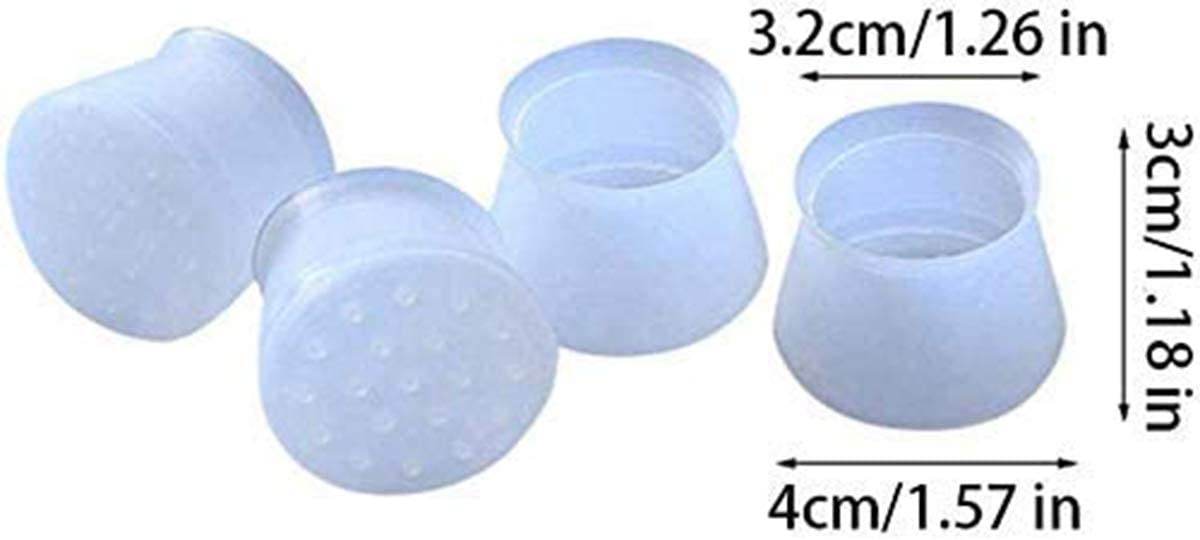 Silicone Chair Leg Floor Protectors (8 pcs) - DMC Wholesale