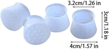 Silicone Chair Leg Floor Protectors (8 pcs) - DMC Wholesale