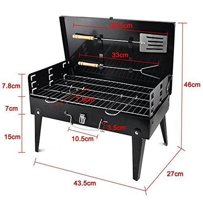 Portable Grill With Carry Handle And Tools - DMC Wholesale