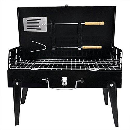 Portable Grill With Carry Handle And Tools - DMC Wholesale