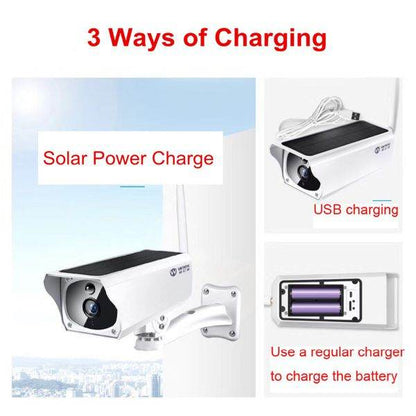 Solar Wifi 2.0mp Bullet Camera - DMC Wholesale